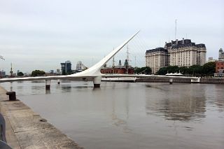 05 Puenta de la Mujer Bridge Of Women Puerto Madero Buenos Aires